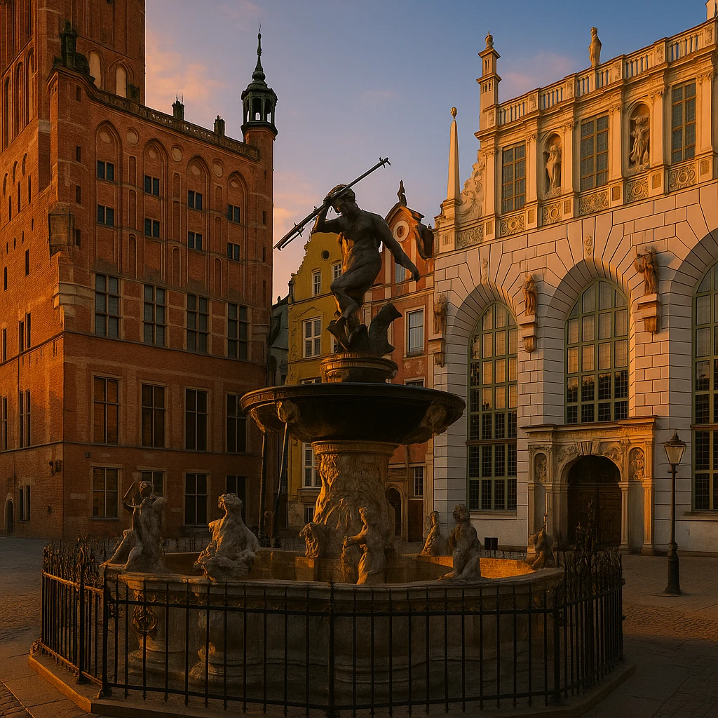 Długi Targ i Neptun