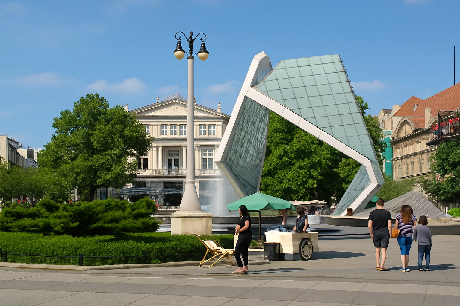 City Salon under the Open Sky