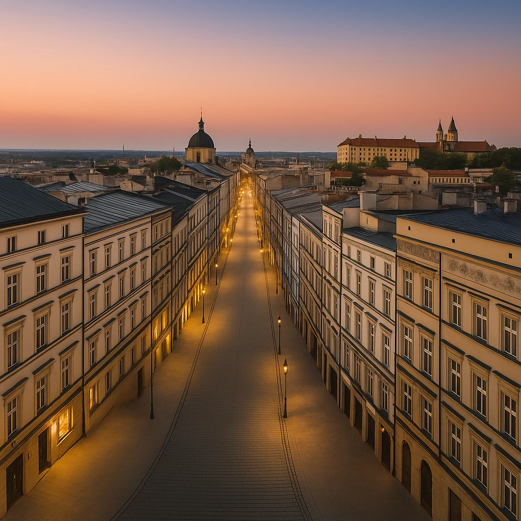 Grodzka Street - The Last Segment of the Royal Route