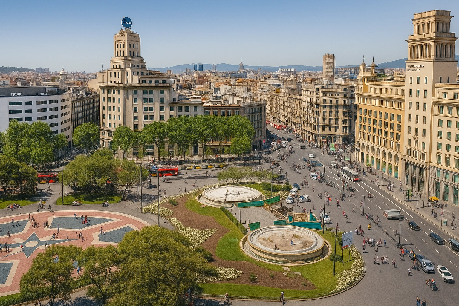 Plaça de Catalunya: The Nerve Center of the City