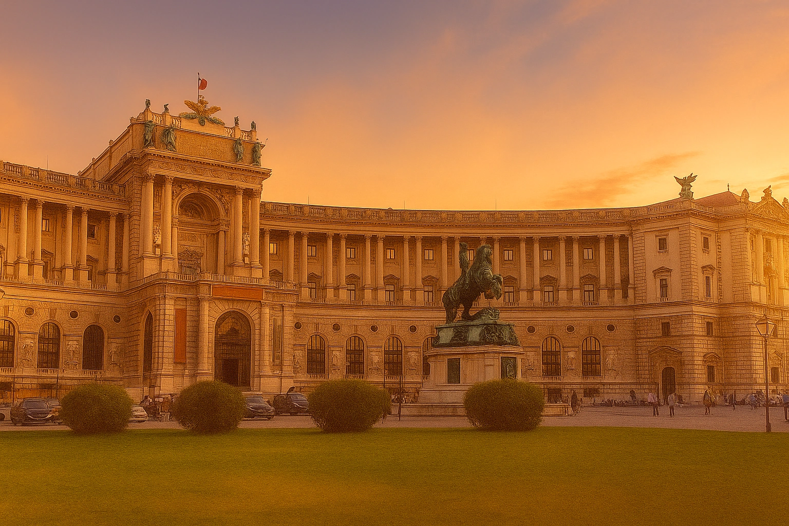 Hofburg - Heroes Square (Heldenplatz)