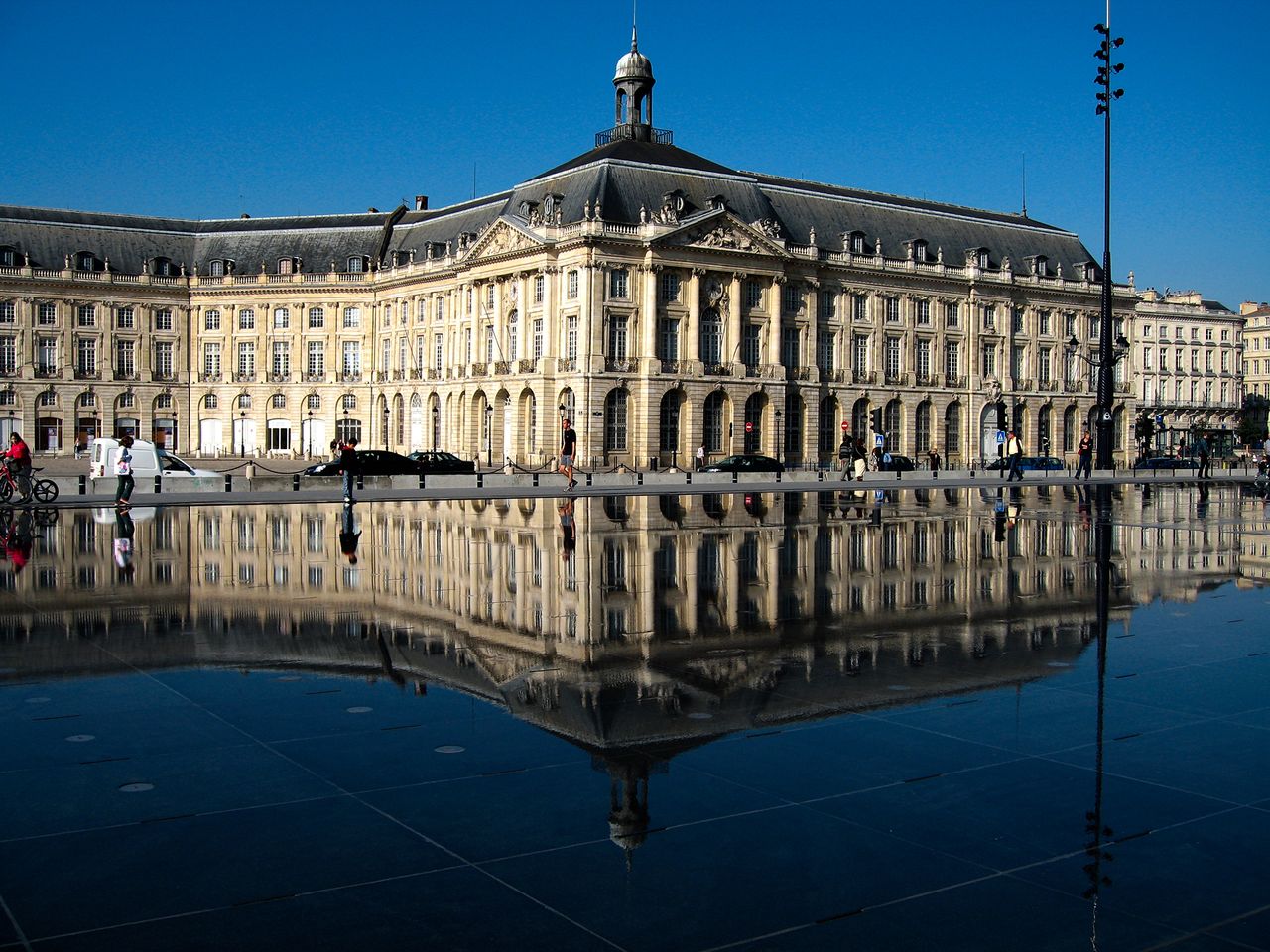 Reflection of Wealth: Place de la Bourse