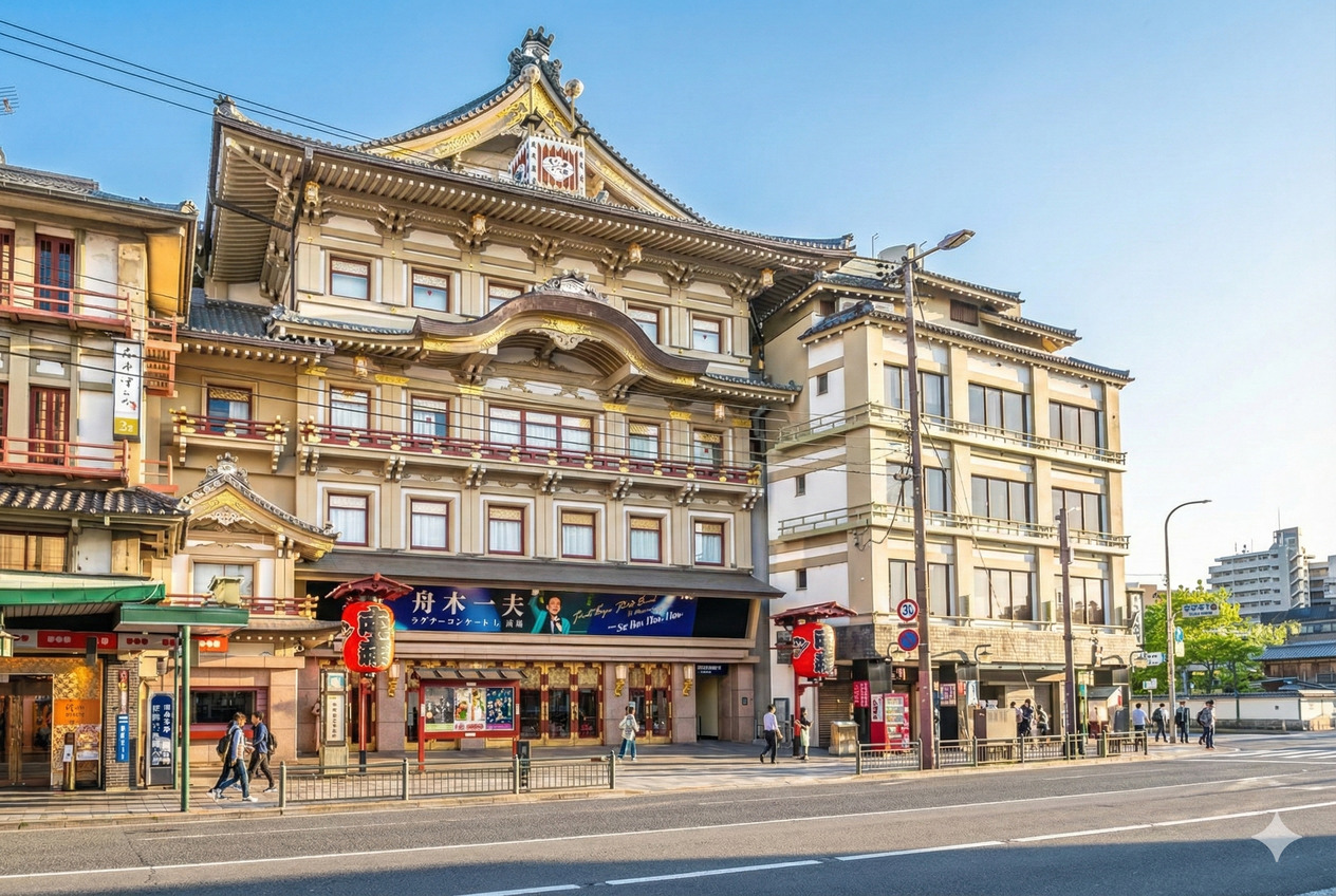 Théâtre Minami-za : Le berceau du Kabuki