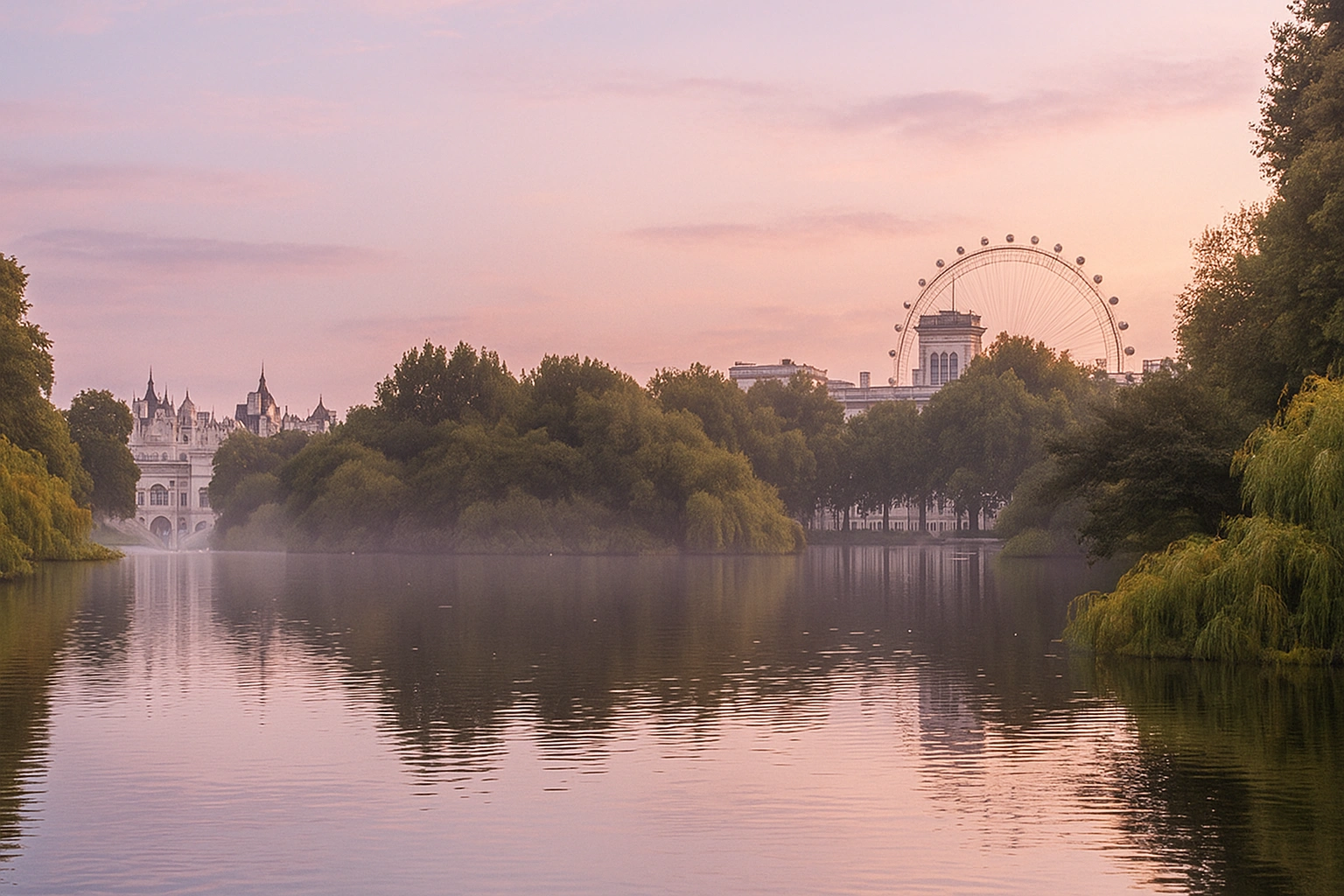 St. James's Park: Bridge of Two Perspectives