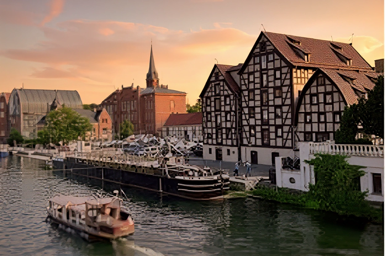 Granaries by the Brda River: The Icon of the City