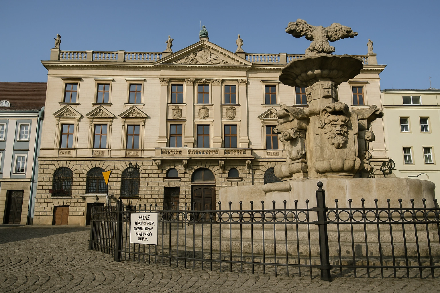 White Eagle Square: Baroque Elegance