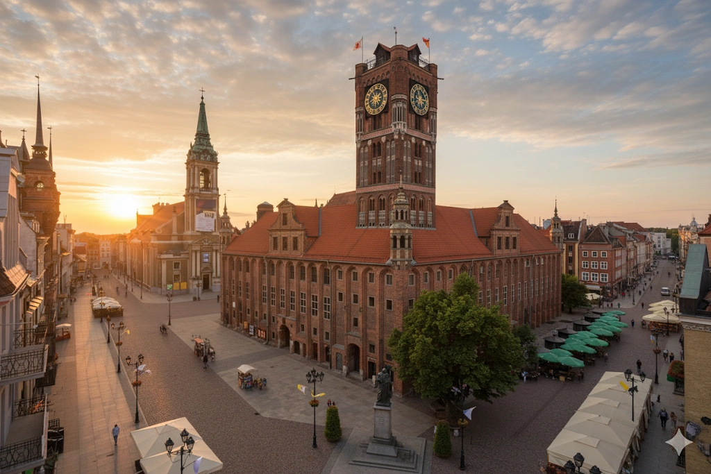 The Heart of Toruń: The Town Hall and Its Astronomer