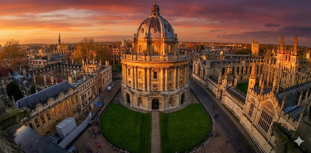 Oxford: The Heart of the University and the City of Dreaming Spires
