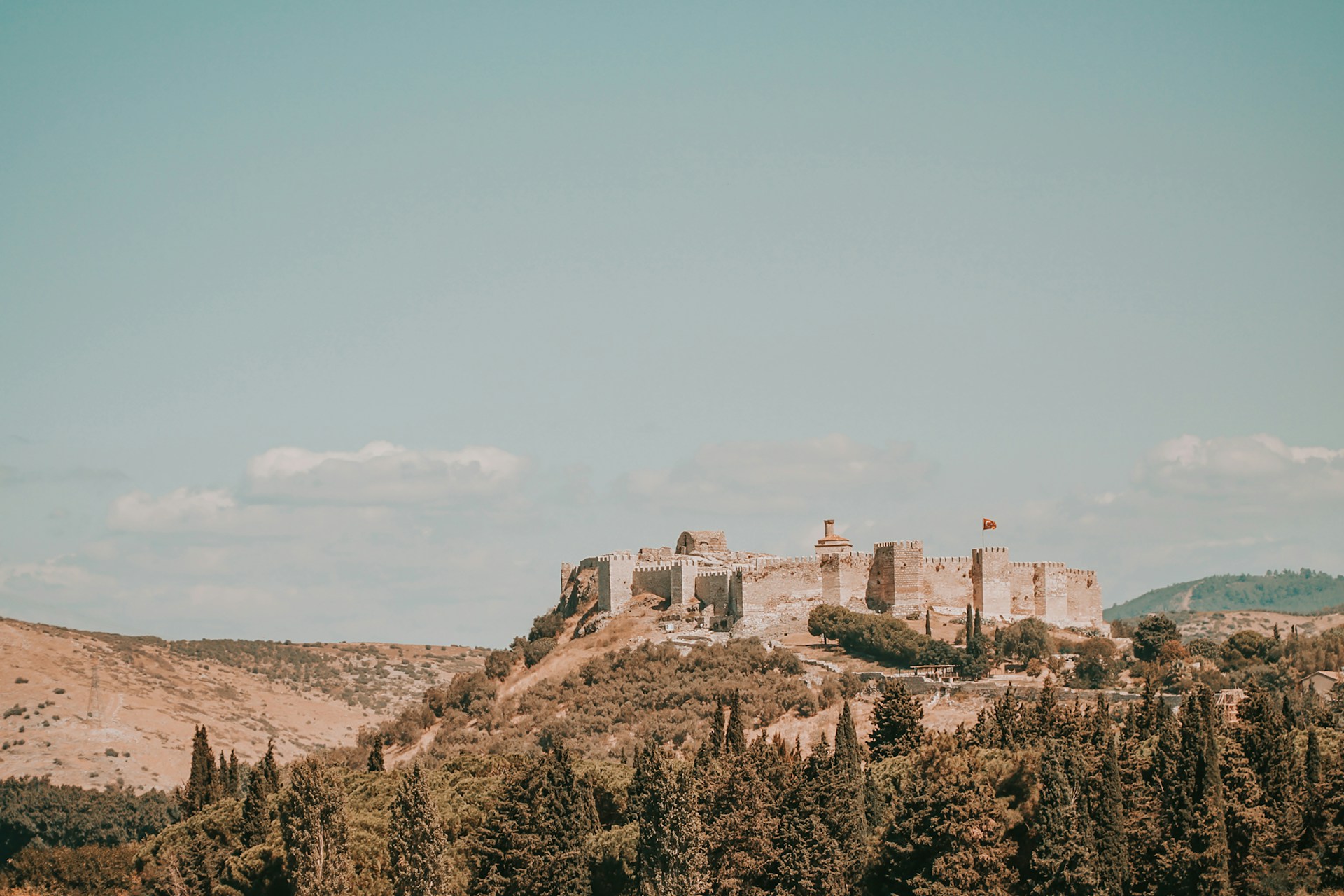 Die Große Festung in Selçuk (Burg Ayasuluk)