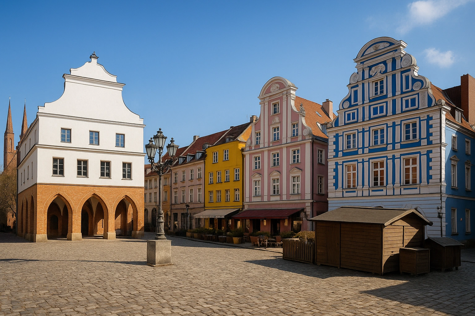 Rynek Sienny: The Heart of the Hanseatic City