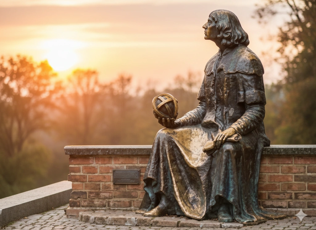 Copernicus Bench: A Photo with the Genius