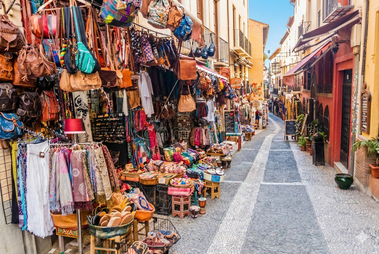 Calle Calderería - Little Morocco