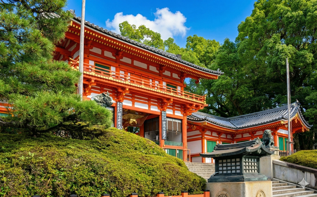 Sanctuaire Yasaka : Protection contre la peste