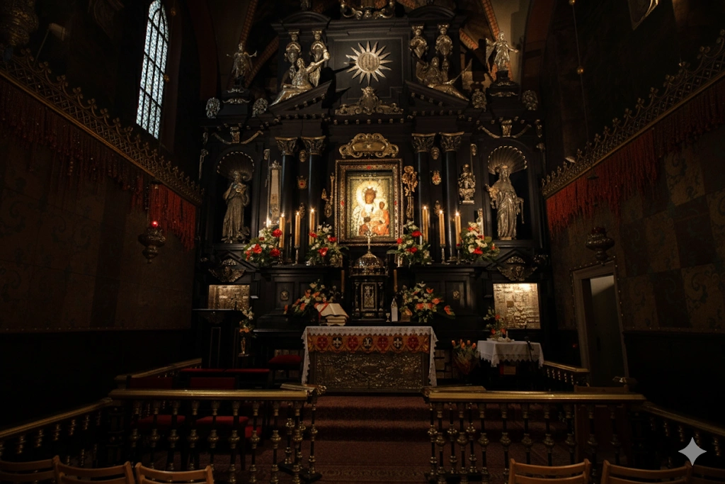 Chapel of the Miraculous Image: The heart that has been beating for six hundred years