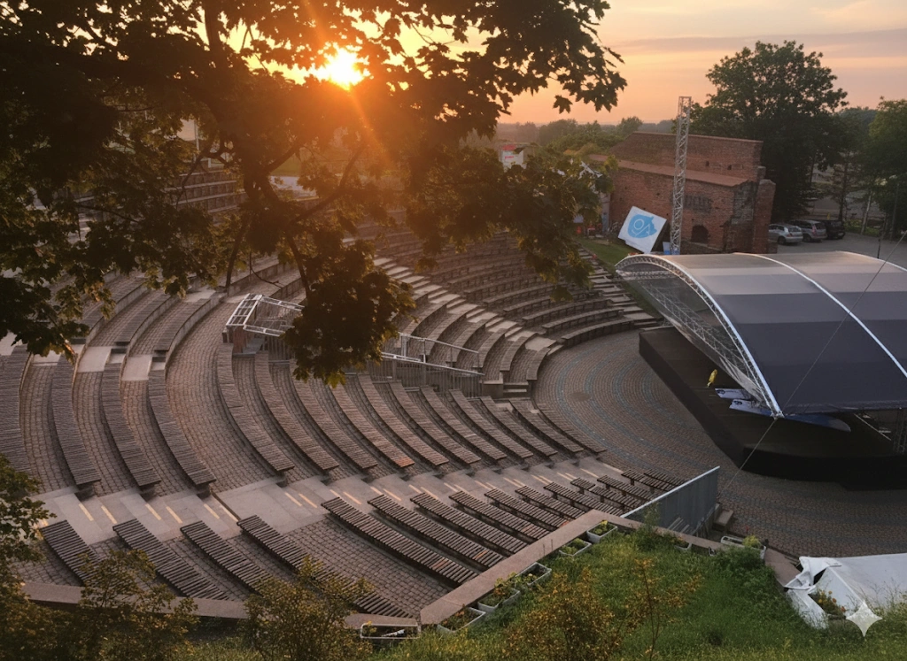 Podzamcze Park and Amphitheater: A Breath of Green