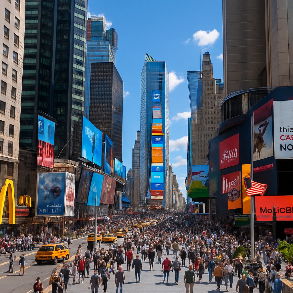 Times Square: The Crossroads of the World