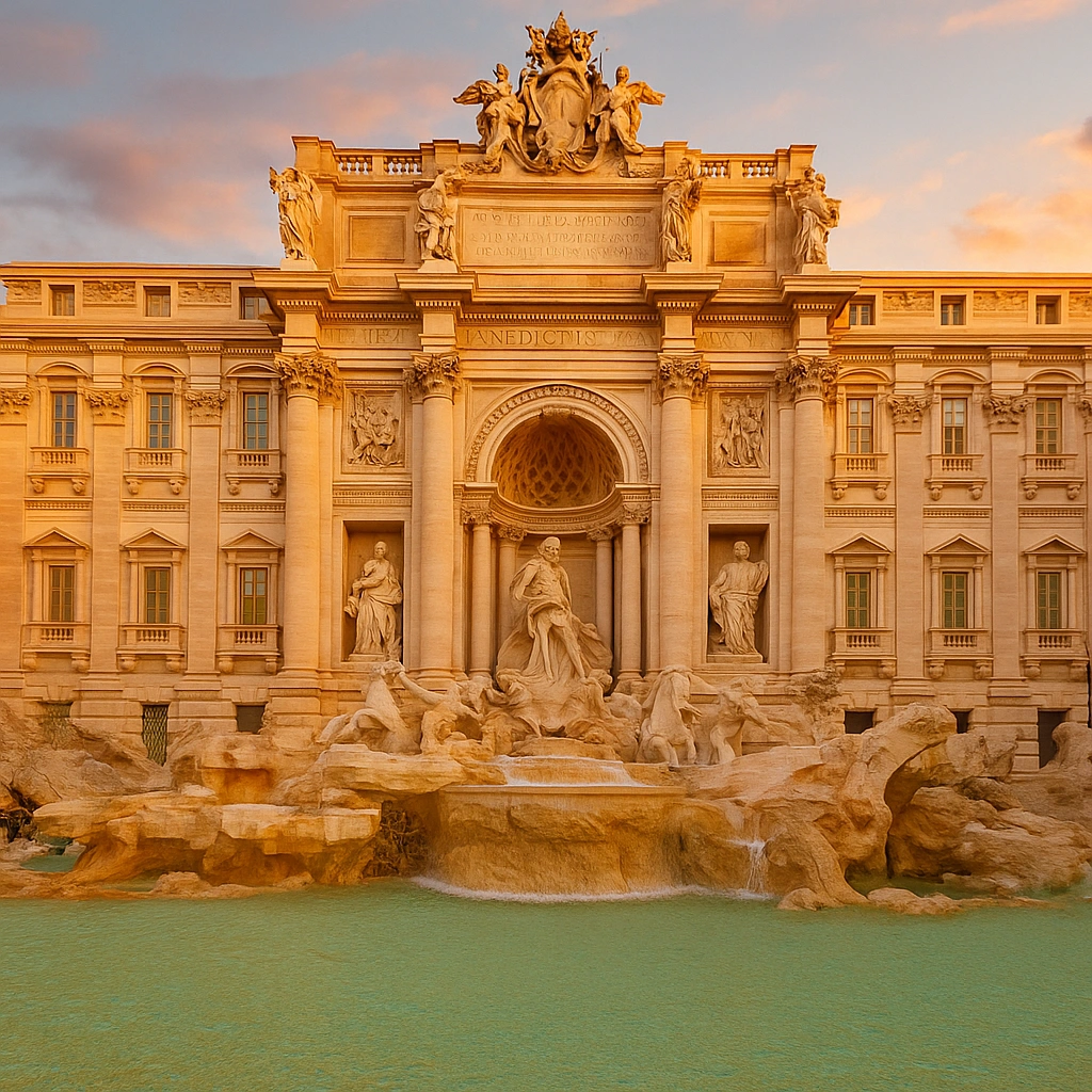 Trevi Fountain: Where a Coin Guarantees a Return