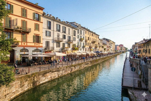 Water heart: Naviglio Grande
