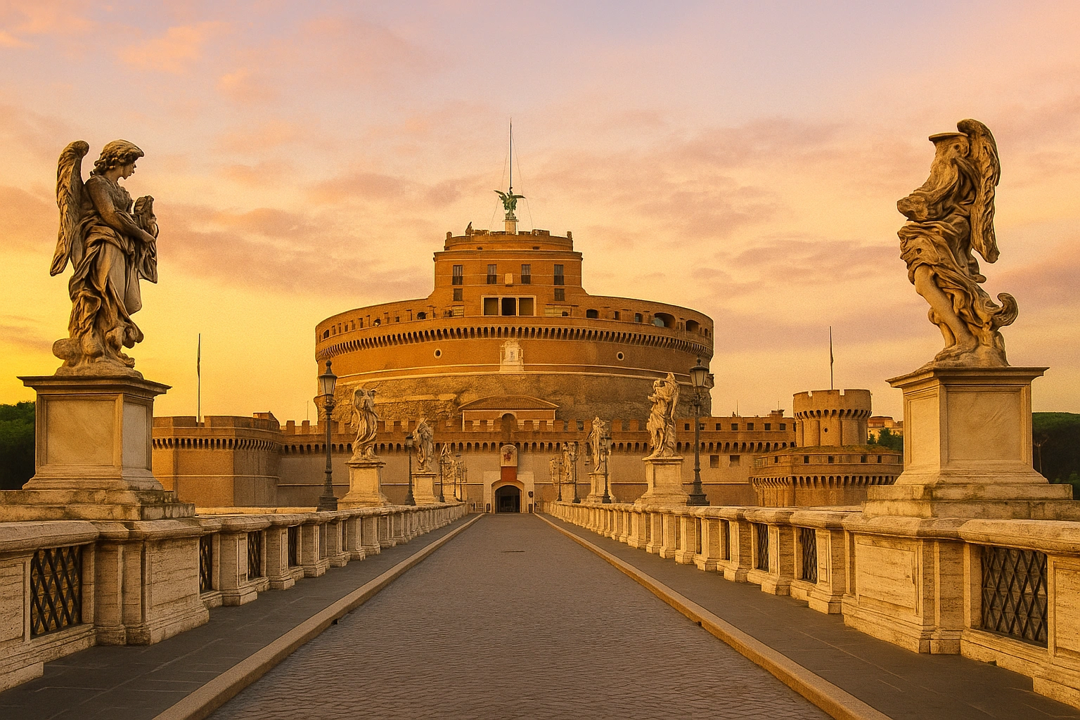 The Castle of the Holy Angel: The Fortress of the Popes