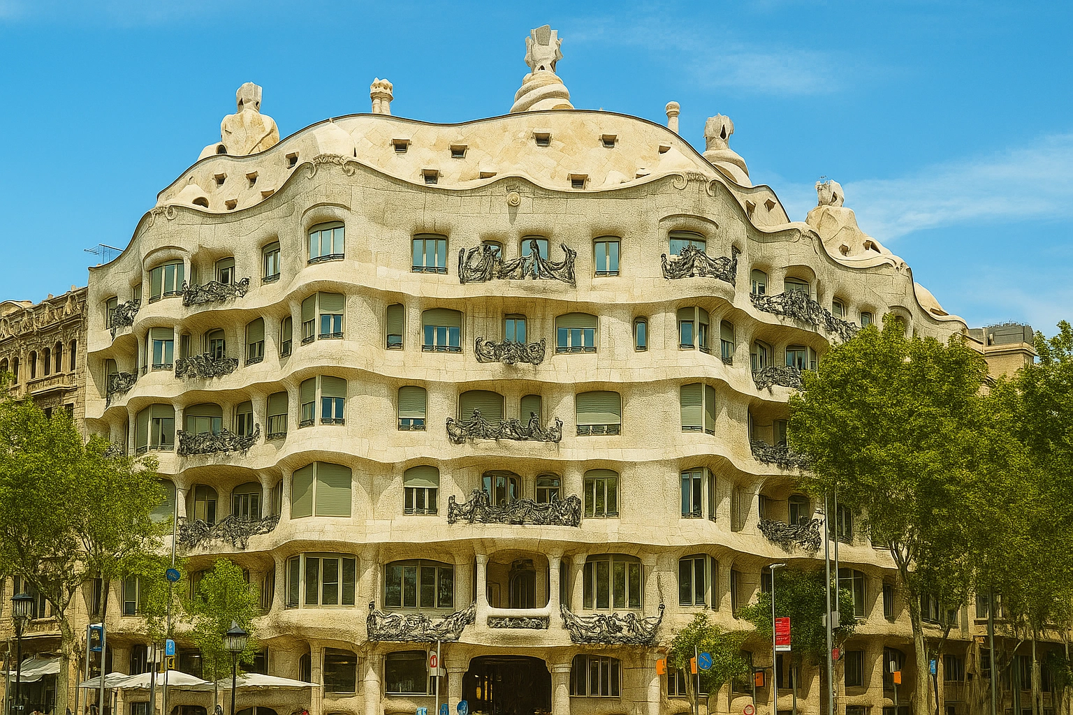 Casa Milà (La Pedrera): The Quarry on the Corner