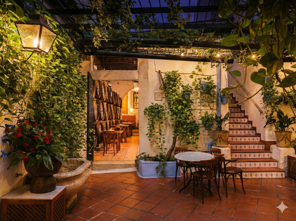 Wein und Sterne - Bodega El Pimpi