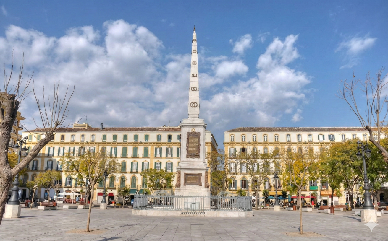 Der Beginn des Genies - Plaza de la Merced