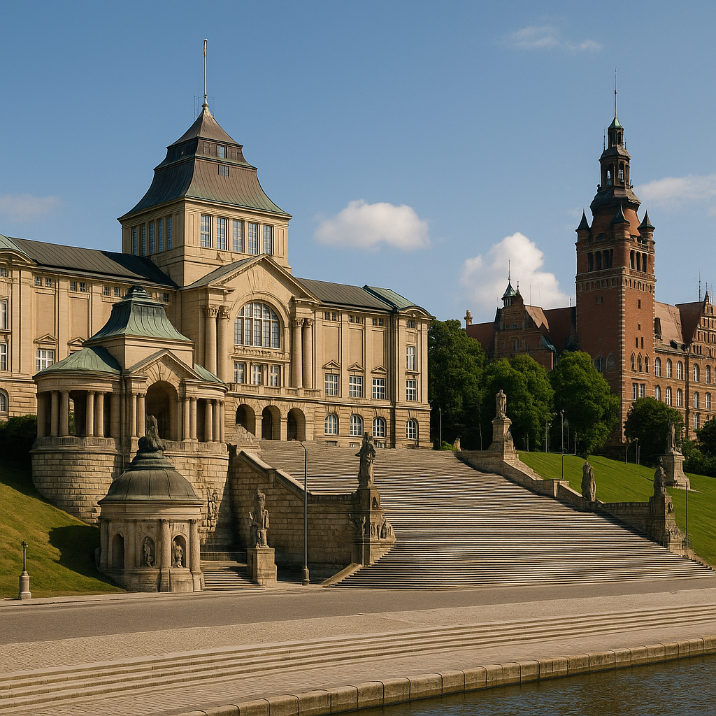 Szczecin: The Maritime Heart of Szczecin - From the Ramparts to the Craneosaurs
