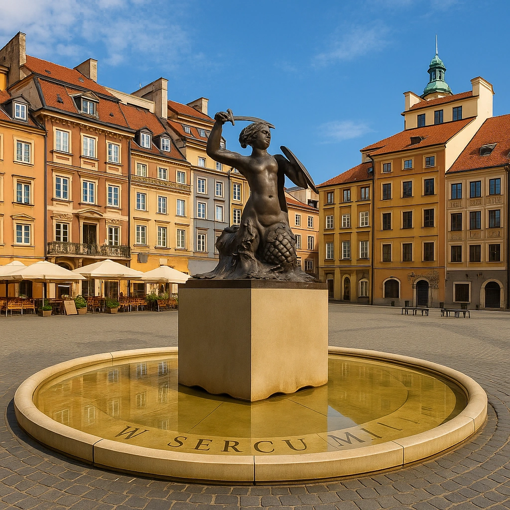 Old Town Market Square - Warsaw's Living Room