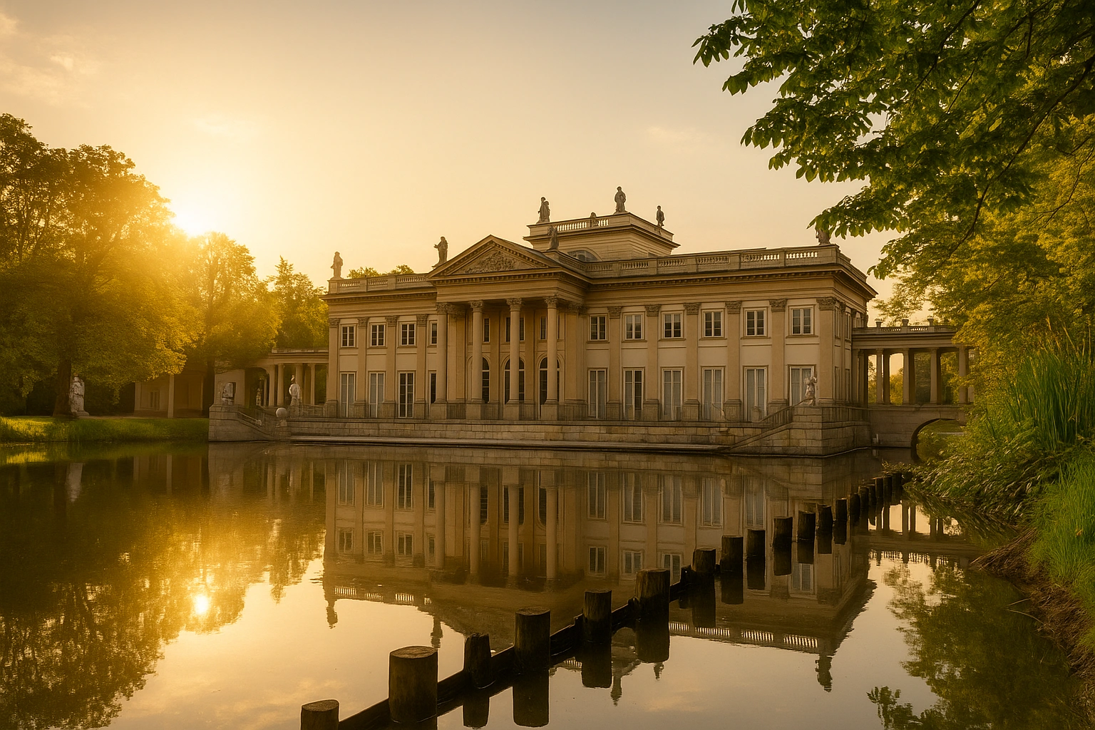 Royal Baths Park - Frederic Chopin Monument